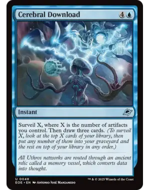Magic: The Gathering Cerebral Download (48) Near Mint