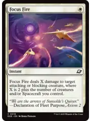 Magic: The Gathering Focus Fire (18) Near Mint