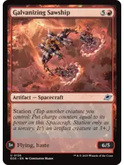 Magic: The Gathering Galvanizing Sawship (136) Near Mint