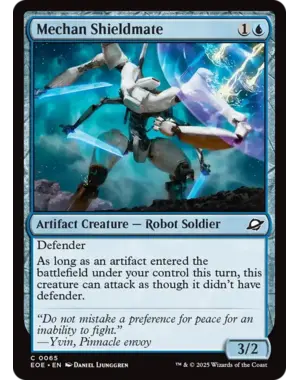 Magic: The Gathering Mechan Shieldmate (65) Near Mint