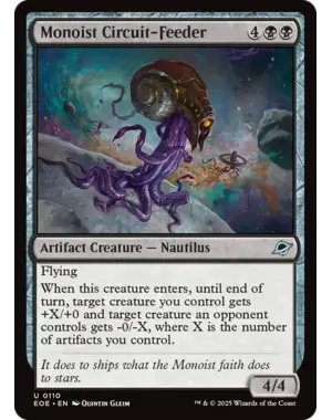 Magic: The Gathering Monoist Circuit-Feeder (110) Near Mint