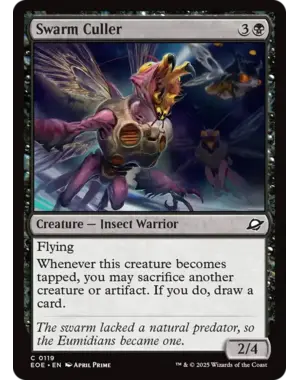 Magic: The Gathering Swarm Culler (119) Near Mint