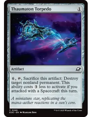 Magic: The Gathering Thaumaton Torpedo (246) Near Mint