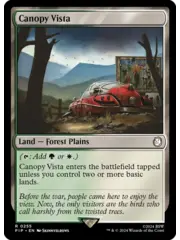 Magic: The Gathering Canopy Vista (255) Near Mint