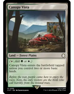 Magic: The Gathering Canopy Vista (255) Near Mint