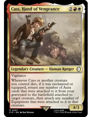 Magic: The Gathering Cass, Hand of Vengeance (97) Near Mint
