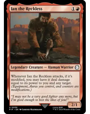 Magic: The Gathering Ian the Reckless (59) Near Mint