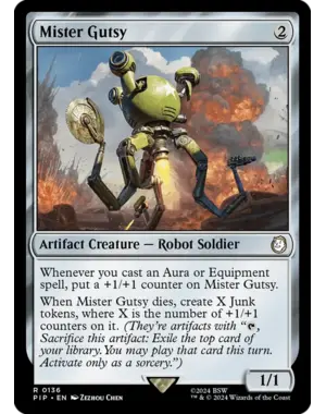 Magic: The Gathering Mister Gutsy (136) Near Mint