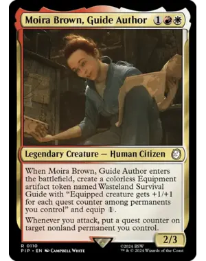 Magic: The Gathering Moira Brown, Guide Author (110) Near Mint