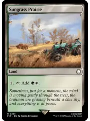 Magic: The Gathering Sungrass Prairie (295) Near Mint