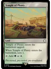 Magic: The Gathering Temple of Plenty (309) Near Mint