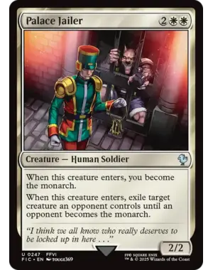 Magic: The Gathering Palace Jailer (247) Near Mint