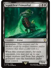 Magic: The Gathering Sepulchral Primordial (284) Near Mint
