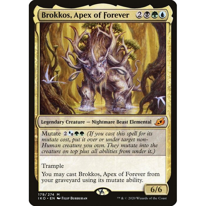 Magic: The Gathering Brokkos, Apex of Forever (179) Ligthly Played Foil