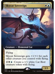 Magic: The Gathering Skycat Sovereign (Extended Art) (344) Lightly Played Foil