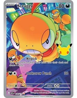 Pokemon Scraggy (140) Near Mint Holofoil