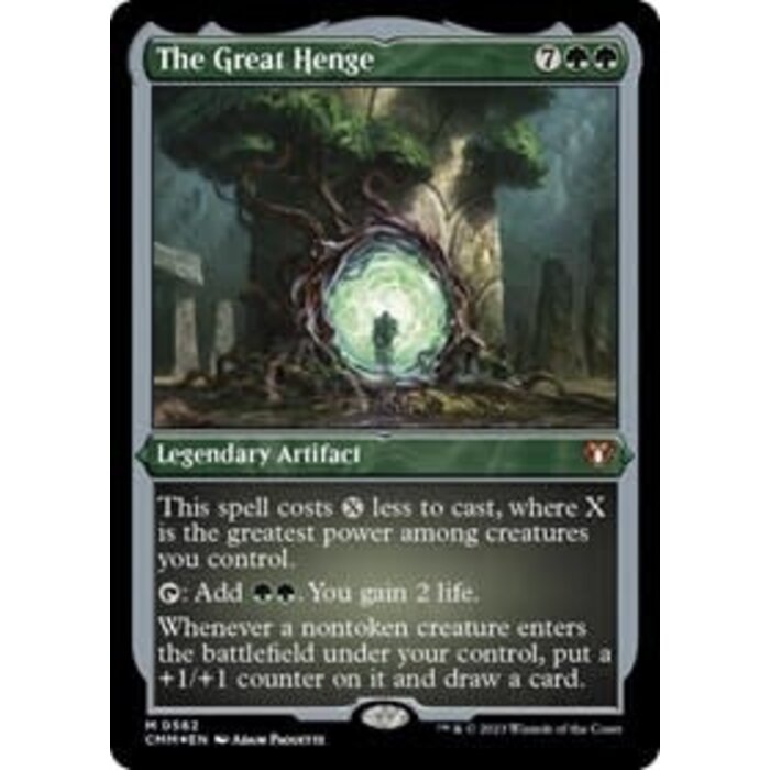 Magic: The Gathering The Great Henge (Foil Etched) (562) Near Mint Foil