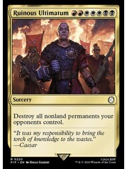 Magic: The Gathering Ruinous Ultimatum (220) Lightly Played Foil