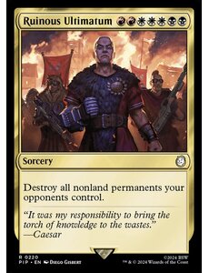 Magic: The Gathering Ruinous Ultimatum (220) Lightly Played Foil