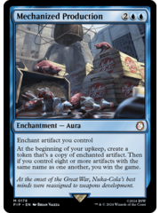 Magic: The Gathering Mechanized Production (178) Lightly Played