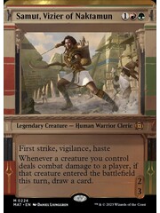 Magic: The Gathering Samut, Vizier of Naktamun (Showcase Halo Foil) (224) Lightly Played Foil