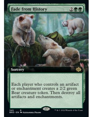 Magic: The Gathering Fade from History (Extended Art) 345) Lightly Played Foil