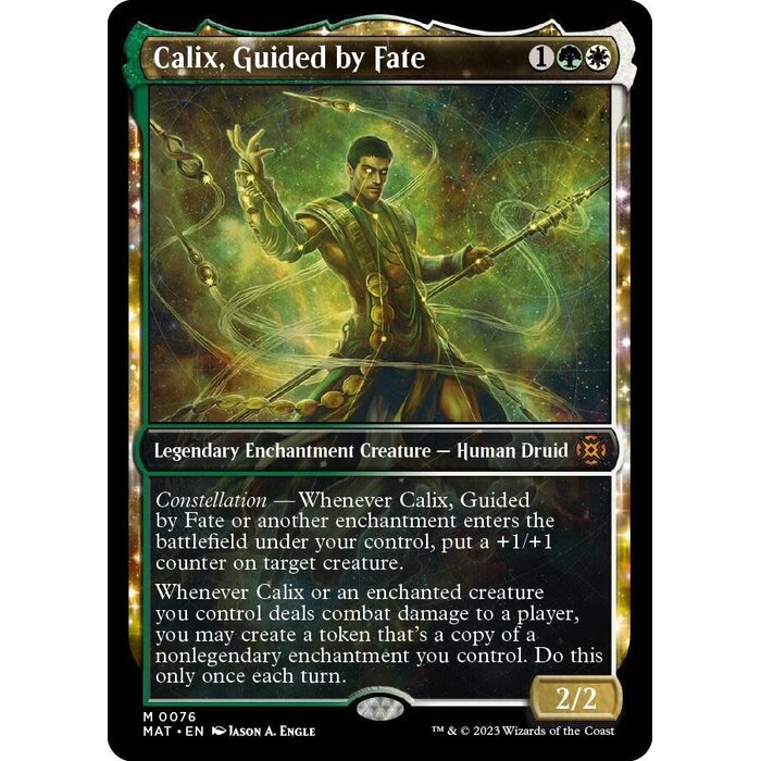Magic: The Gathering Calix, Guided by Fate (Showcase) (076) Near Mint Foil