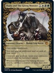 Magic: The Gathering Thalia and The Gitrog Monster (Showcase) (316) Lightly Played