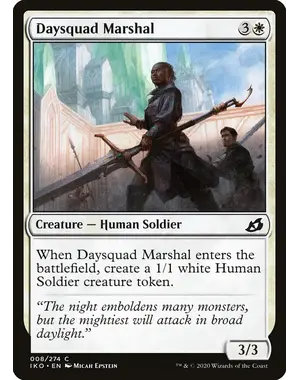 Magic: The Gathering Daysquad Marshal (8) Near Mint
