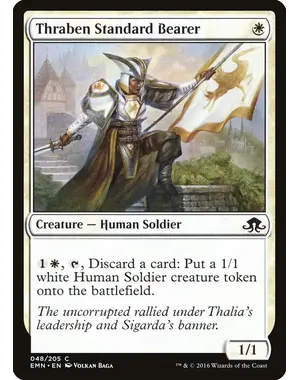 Magic: The Gathering Thraben Standard Bearer (48) Near Mint