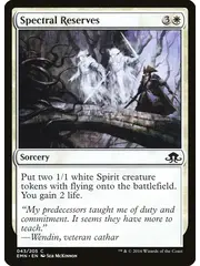 Magic: The Gathering Spectral Reserves (43) Near Mint