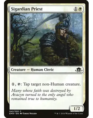 Magic: The Gathering Sigardian Priest (42) Near Mint