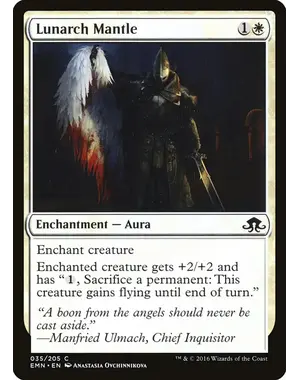 Magic: The Gathering Lunarch Mantle (35) Near Mint
