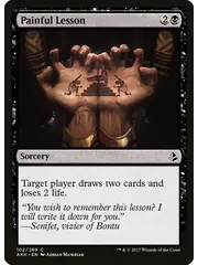 Magic: The Gathering Painful Lesson (102) Near Mint