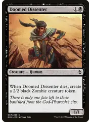 Magic: The Gathering Doomed Dissenter (87) Near Mint