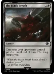 Magic: The Gathering The Black Breath (78) Near Mint