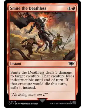 Magic: The Gathering Smite the Deathless (148) Near Mint