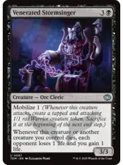 Magic: The Gathering Venerated Stormsinger (97) Near Mint