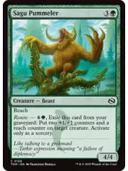 Magic: The Gathering Sagu Pummeler (156) Near Mint