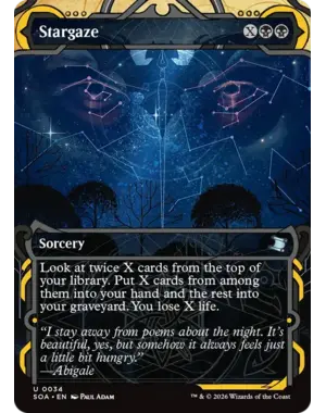 Magic: The Gathering Stargaze (34) Near Mint
