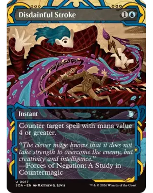 Magic: The Gathering Disdainful Stroke (17) Near Mint