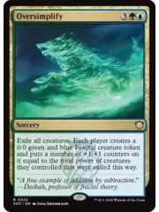 Magic: The Gathering Oversimplify (322) Near Mint