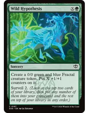 Magic: The Gathering Wild Hypothesis (167) Near Mint