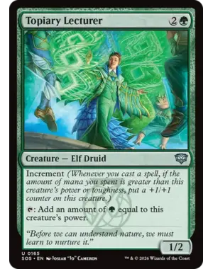 Magic: The Gathering Topiary Lecturer (165) Near Mint