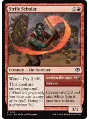 Magic: The Gathering Strife Scholar (131) Near Mint