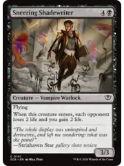 Magic: The Gathering Sneering Shadewriter (101) Near Mint