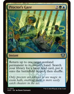 Magic: The Gathering Proctor's Gaze (213) Near Mint