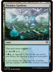 Magic: The Gathering Paradox Gardens (258) Near Mint