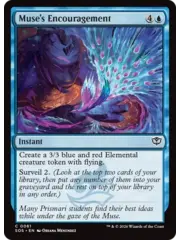 Magic: The Gathering Muse's Encouragement (61) Near Mint