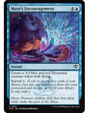 Magic: The Gathering Muse's Encouragement (61) Near Mint